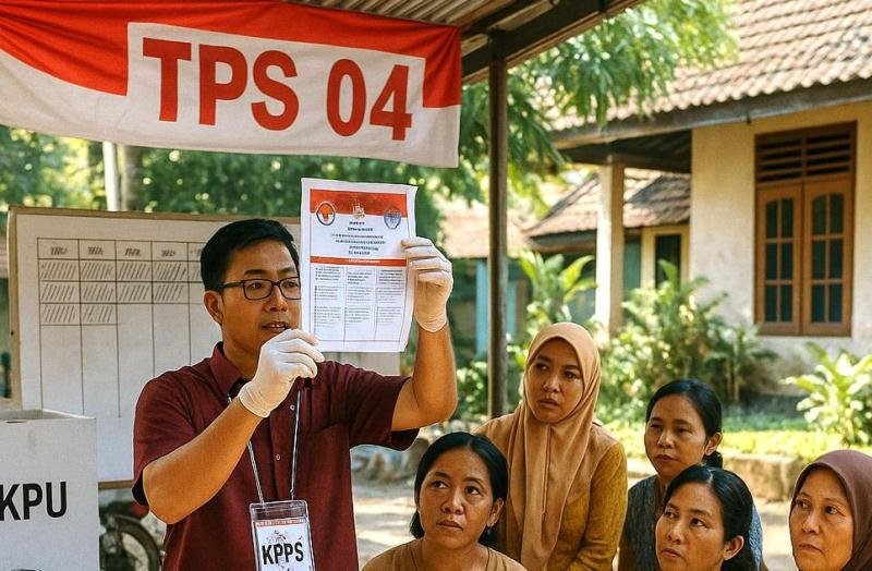 cara penghitungan suara kpps