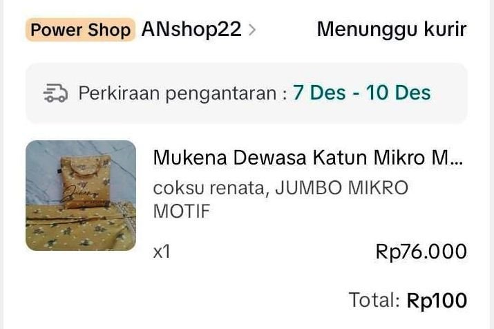 Event TikTok 100 Perak Tahap 2 Kapan